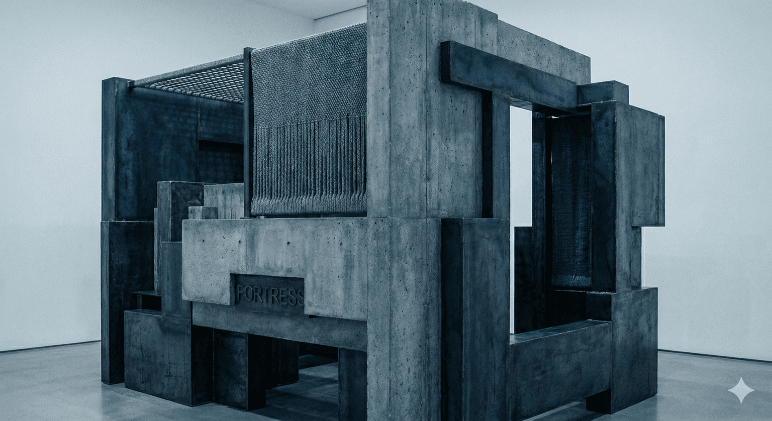 Abstract art piece for the Online Safety Act Platform Safeguarding Architecture Article